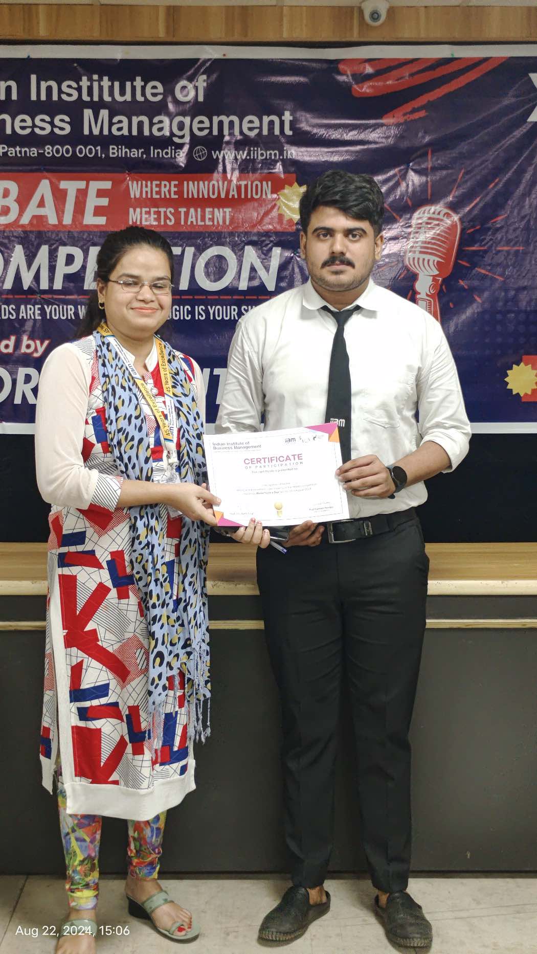 World Youth Day Debate at IIBM Explores Impact of Organised vs. Unorganised Crime